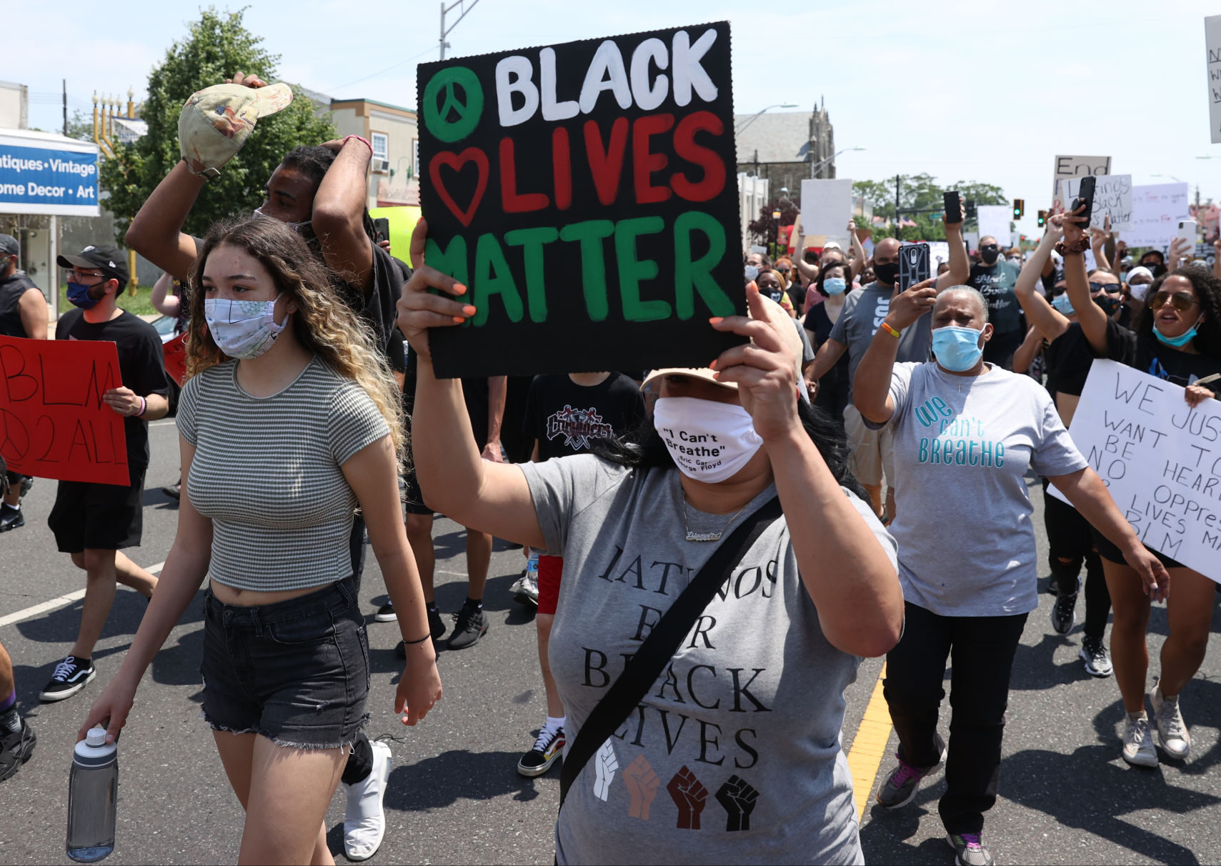 Vineland Protest
